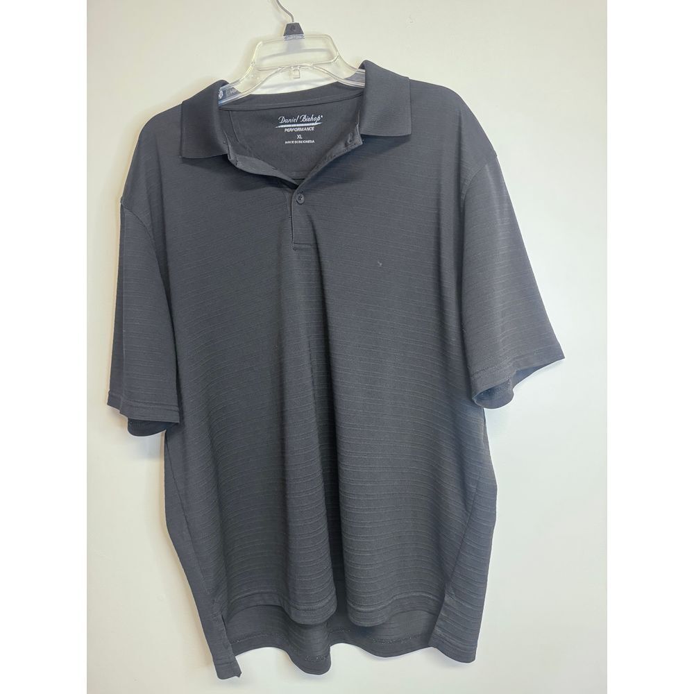 Daniel Bishop Black Men's Collared Shirt Size XL‎